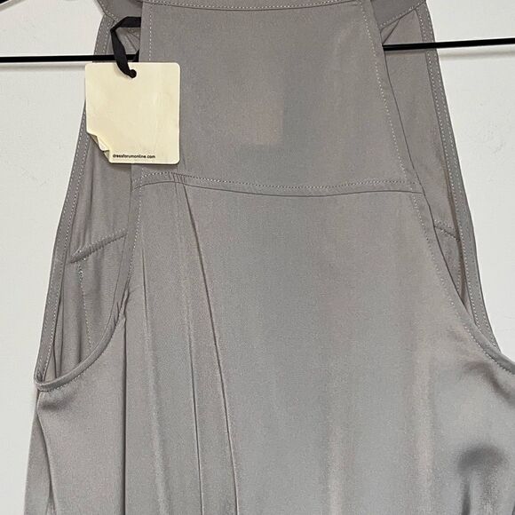 NWT Dress Forum Revolve sleeveless Someone You Love jumpsuit beige Sz Womens S - Picture 9 of 9